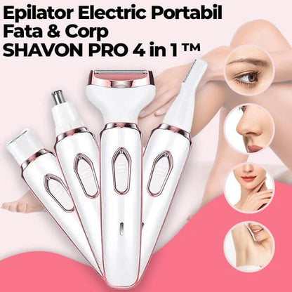 RadeTot - Epilator Electric Portabil Față & Corp