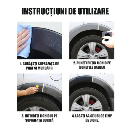 LucesteTot - Solutie Restaurare Plastic cu Burete + 1 Cadou