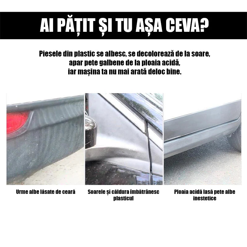 LucesteTot - Solutie Restaurare Plastic cu Burete + 1 Cadou