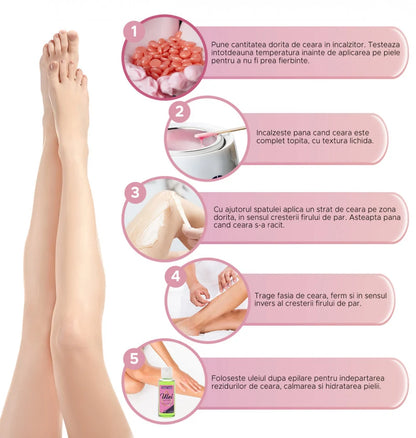 SoftWax™ Set de Epilare Complet